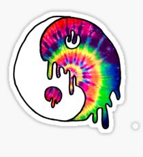 Pegatina Drippy Trippy Tie Dye Yin Yang