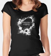 Bucky is coming Women's Fitted Scoop T-Shirt