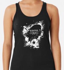 Bucky is coming Racerback Tank Top
