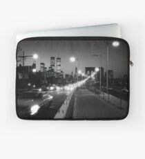 Manhattan from Brooklyn Bridge 1980s Laptop Sleeve