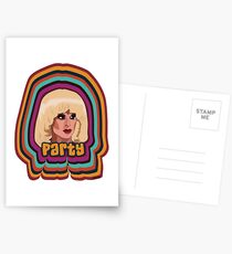 Katya Zamolodchikova - Party Postkarten