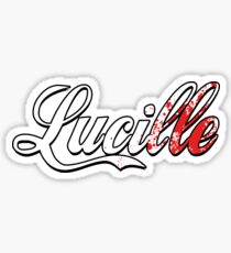 Lucille (for light colors) Sticker
