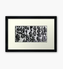 Aged and Cured Framed Print