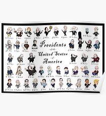 Presidents of the USA 2016 Update Poster