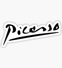 Picasso Signature Sticker
