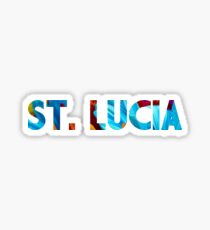 St. Lucia Sticker