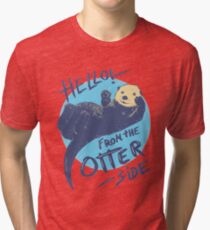 Otter Side Tri-blend T-Shirt