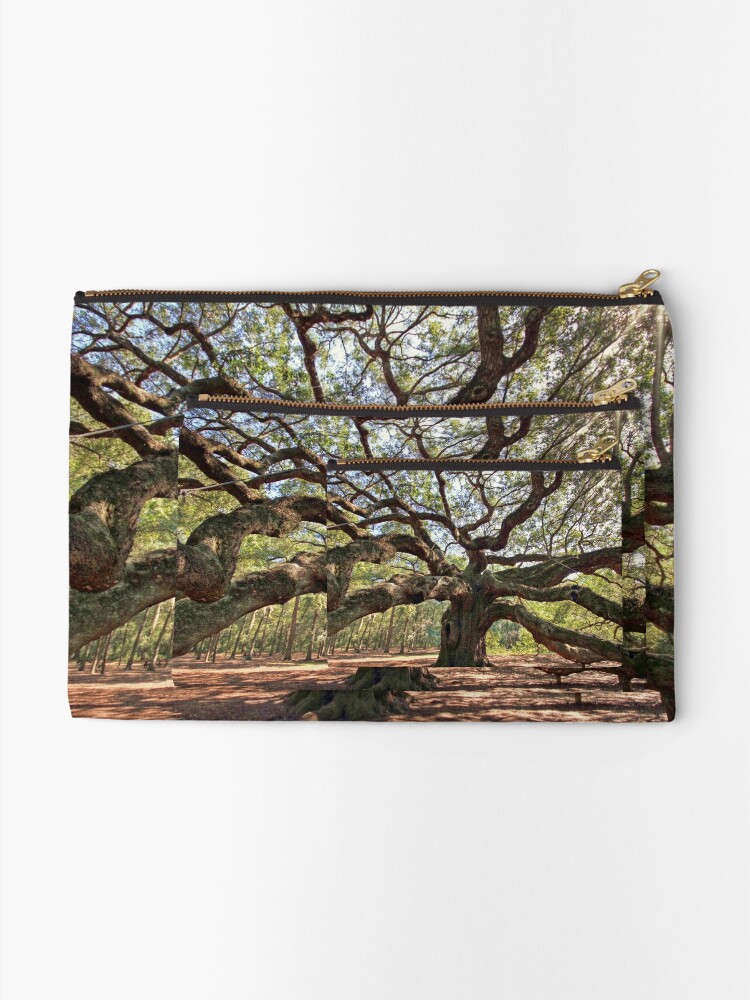 Alternate view of The Angel Oak Zipper Pouch