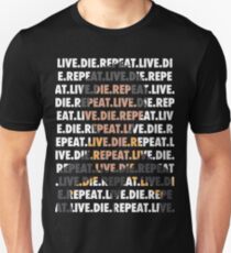 Live. Die. Repeat. / Re Zero Unisex T-Shirt