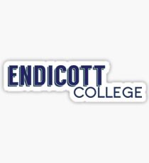 Endicott College Sticker