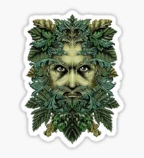 Pegatina El hombre verde