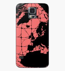World Web (pink) Case/Skin for Samsung Galaxy