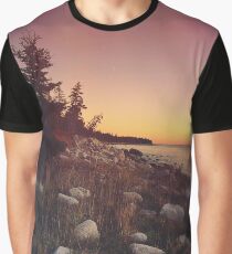 Seaside Sunset Graphic T-Shirt