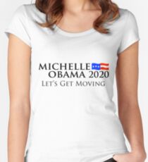 Michelle Obama 2020 Women's Fitted Scoop T-Shirt