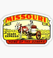 Missouri Ozarks Vintage Reise Aufkleber Sticker