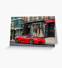 Ferrari 430 Scuderia Greeting Card