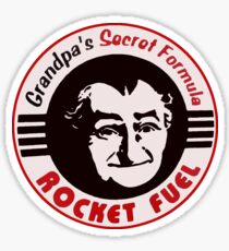 Opas geheime Formel Raketentreibstoff Sticker