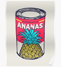 Condensed ananas Poster