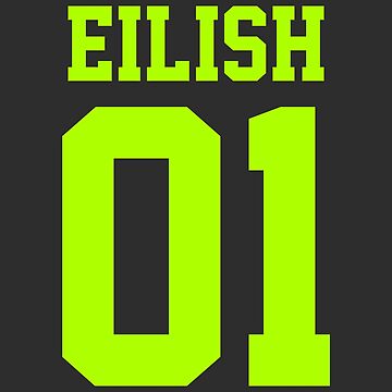 billie eilish jersey Classic T-Shirt for Sale by just-online