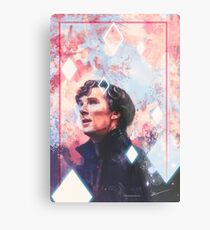 A Study In Pink! Metal Print