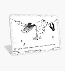 Occupy Antarctica Polar Bear editorial cartoon Laptop Skin