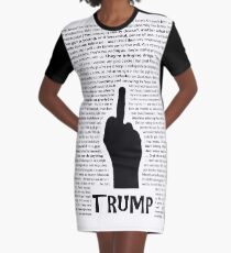 Donald Trump Graphic T-Shirt Dress