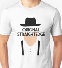 Original Straight Edge Drug Free Funny Amish Unisex T-Shirt