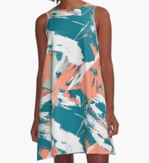 Miami Beach Is For Dolphins A-Line Dress