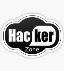 Hacker Zone Sticker