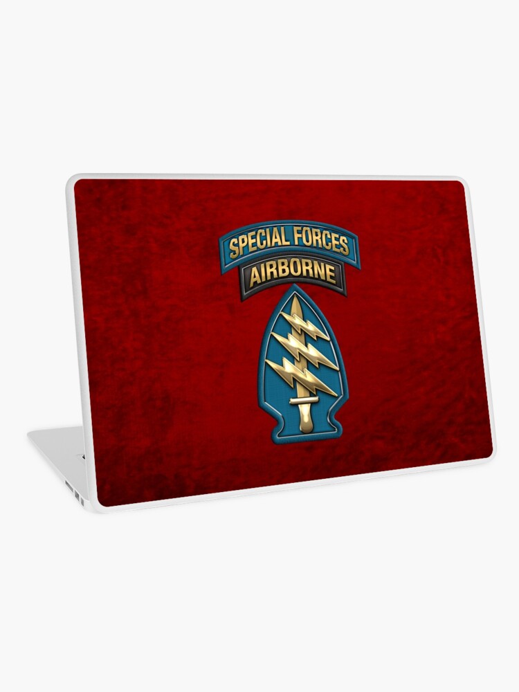 US Army Special Forces Airborne Sticker Decal Vinyl Green Berets