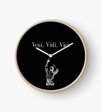 Zyzz - Veni Vidi Vici Design Clock