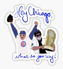 Hey Chicago, What do you Say??? Sticker
