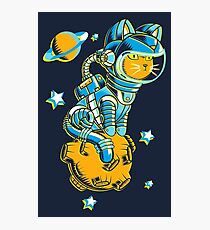 Space Cat Photographic Print