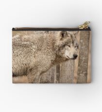 Wolf in Camo Studio Pouch