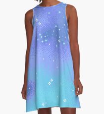 Dämmerungsnebel A-Linien Kleid