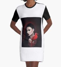 Dame Kardinal trois Graphic T-Shirt Dress