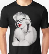 Nerdy Marilyn Unisex T-Shirt