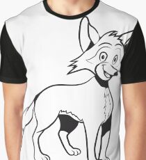 Fox funny cute Graphic T-Shirt