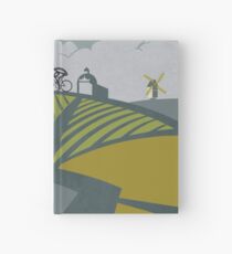 Cuaderno de tapa dura Cartel de ciclismo Retro Vlaanderen