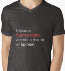 Human Rights Men's V-Neck T-Shirt