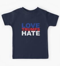 Liebe trumps Hass Kinder T-Shirt