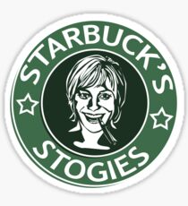 Starbuck's Stogies Sticker