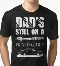 TWD/SPN - Negan/John Winchester's Hunt Trip Tri-blend T-Shirt