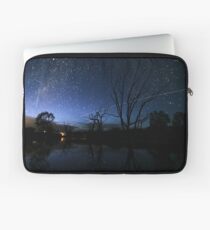 Space Station Meets Comet Lovejoy Laptop Sleeve