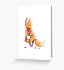 Foxby Greeting Card