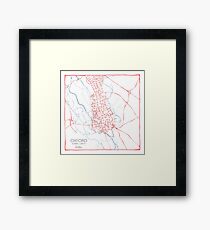 Oxford (pink) Framed Print
