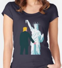 Trumps Lady Women's Fitted Scoop T-Shirt