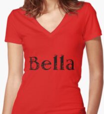 Bella Women's Fitted V-Neck T-Shirt