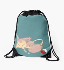 SKITTY PLAY #2 Drawstring Bag