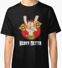 Heavy Metta - Dharma Metal horns (color) Classic T-Shirt